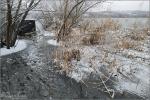 Úszó les a befagyott tavon - 2024. január, Dél-Zselic